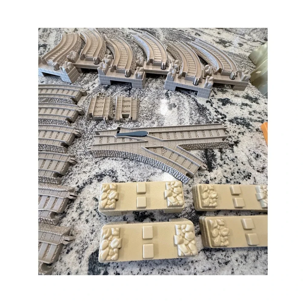Tomy HiT Toy Company TrackMaster Train Track Lot Mountain Quarry Bridge 2006